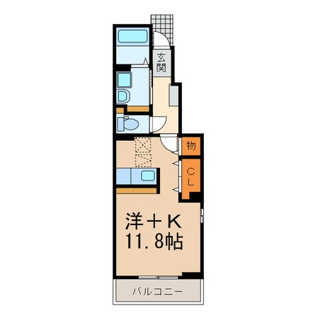 グリーンヴェールの物件間取画像